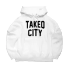 JIMOTOE Wear Local Japanの武雄市 TAKEO CITY Big Hoodie