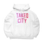 JIMOTOE Wear Local Japanの武雄市 TAKEO CITY Big Hoodie