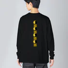 『Nothing Is Real』-- IN SUZURIの仏印h.t.(中品 下生)黄 Big Long Sleeve T-Shirt