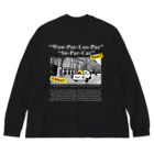 ぷにおもちSHOPの英字ウーパールーパースーパーカー Big Long Sleeve T-Shirt