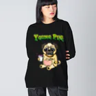 VS worldのYOUNG PUG Big Long Sleeve T-Shirt