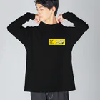 ぷにおもちSHOPの英字ウーパールーパースーパーカー Big Long Sleeve T-Shirt