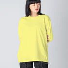 『Nothing Is Real』-- IN SUZURIの吾唯足知（われただたりるをしる。ショルダーアーチ・緑・英語 Big Long Sleeve T-Shirt