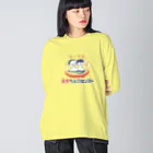 瀬高きりん♨温泉グッズの【小】温泉ヘルスセンター Big Long Sleeve T-Shirt