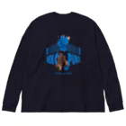 Loveuma. official shopのPUNCH! PUNCH! NEKO PUNCH! by NLD Big Long Sleeve T-Shirt