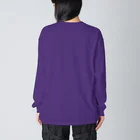 『Nothing Is Real』-- IN SUZURIの吾唯足知(われただたりるをしる)・白マークのみ Big Long Sleeve T-Shirt