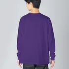 『Nothing Is Real』-- IN SUZURIの吾唯足知(われただたりるをしる)・白マークのみ Big Long Sleeve T-Shirt