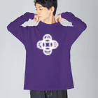 『Nothing Is Real』-- IN SUZURIの吾唯足知(われただたりるをしる)・白マークのみ Big Long Sleeve T-Shirt