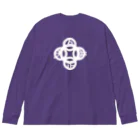 『Nothing Is Real』-- IN SUZURIの吾唯足知(われただたりるをしる)・白マークのみ Big Long Sleeve T-Shirt