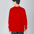 雁花工房（寄付アイテム販売中です）のステントあり Big Long Sleeve T-Shirt
