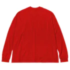 mirinconixのアシモフのロボット3原則とロボットの落書き  セルリアンブルー Big Long Sleeve T-Shirt