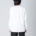 JIMOTOE Wear Local Japanの渋谷区 SHIBUYA WARD ロゴブルー Big Long Sleeve T-Shirt