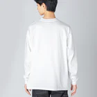 JIMOTOE Wear Local Japanの渋谷区 SHIBUYA WARD ロゴブルー Big Long Sleeve T-Shirt