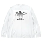 ☺︎꒡̈⃝⌄̈⃝¨̮のCafe Jamaica Big Long Sleeve T-Shirt