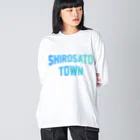 JIMOTOE Wear Local Japanの城里町 SHIROSATO TOWN Big Long Sleeve T-Shirt
