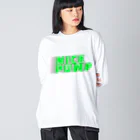 NICE PUMPのNICE PUMP LOGO  Big Long Sleeve T-Shirt