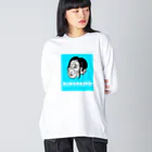 mitokananoheyaのBUKKAKEKOビッグシルエットロンT Big Long Sleeve T-Shirt