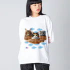 かなえーるの猫パトロール隊 Big Long Sleeve T-Shirt