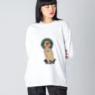 Miller shopのhiphop tattoo goods Big Long Sleeve T-Shirt