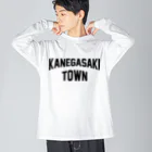 JIMOTOE Wear Local Japanの金ケ崎町 KANEGASAKI TOWN Big Long Sleeve T-Shirt