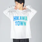 JIMOTOE Wear Local Japanの氷川町 HIKAWA TOWN Big Long Sleeve T-Shirt