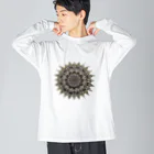 イトノモリの新月 Big Long Sleeve T-Shirt