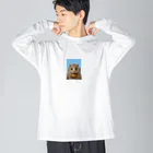 ハムのたけしのハムのたけし Big Long Sleeve T-Shirt
