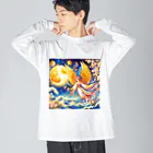 Lira-0011のLira天使シリーズ～ Big Long Sleeve T-Shirt