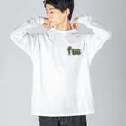 THE BOTANICAL BEASTSの柱サボテン Big Long Sleeve T-Shirt