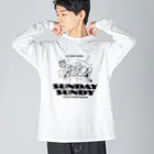 SUNDAYS GRAPHICSのSUNDAY SUNDY No.1 Big Long Sleeve T-Shirt