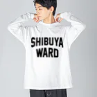 JIMOTOE Wear Local Japanの渋谷区 SHIBUYA WARD Big Long Sleeve T-Shirt