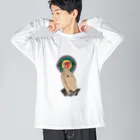 Miller shopのhiphop tattoo goods Big Long Sleeve T-Shirt