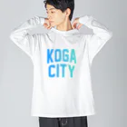 JIMOTOE Wear Local Japanの甲賀市 KOGA CITY Big Long Sleeve T-Shirt