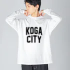 JIMOTOE Wear Local Japanの古賀市 KOGA CITY Big Long Sleeve T-Shirt