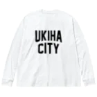 JIMOTOE Wear Local Japanのうきは市 UKIHA CITY Big Long Sleeve T-Shirt