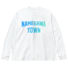 JIMOTOE Wear Local Japanの滑川町 NAMEGAWA TOWN Big Long Sleeve T-Shirt