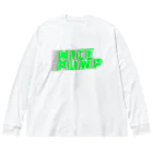 NICE PUMPのNICE PUMP LOGO  Big Long Sleeve T-Shirt