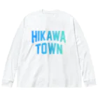 JIMOTOE Wear Local Japanの氷川町 HIKAWA TOWN Big Long Sleeve T-Shirt