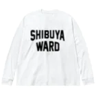 JIMOTOE Wear Local Japanの渋谷区 SHIBUYA WARD Big Long Sleeve T-Shirt