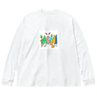 HALOHALOのアップル Big Long Sleeve T-Shirt