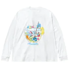 しじょるのペンギンとフルーツサワー Big Long Sleeve T-Shirt