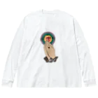 Miller shopのhiphop tattoo goods Big Long Sleeve T-Shirt