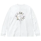 雑貨屋ペパロニのペンギン　全員集合　ペパロニオリジナル Big Long Sleeve T-Shirt