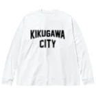 JIMOTOE Wear Local Japanの菊川市 KIKUGAWA CITY Big Long Sleeve T-Shirt