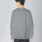 akane_art（茜音工房）の踊るスナネコ Big Long Sleeve T-Shirt