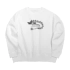 GEMOFACTORYのゲモモゲラくん！ Big Crew Neck Sweatshirt