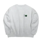 SEVEN NYANDERSの7NYANDERS. ロゴグリーン Big Crew Neck Sweatshirt