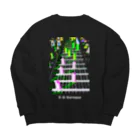 Bush Clover Original のD-B/Baroque Big Crew Neck Sweatshirt