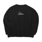 ぼくわたチャンネルのオシャレなブランドに見せかけたぼくわたロゴ Big Crew Neck Sweatshirt