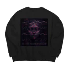 GEOPHONICのノイズに潜む記憶 Big Crew Neck Sweatshirt